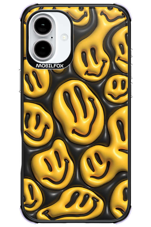 Acid Smiley - Apple iPhone 16 Plus