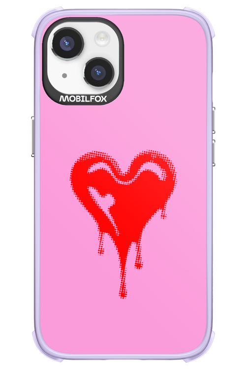 Heart Pink - Apple iPhone 14