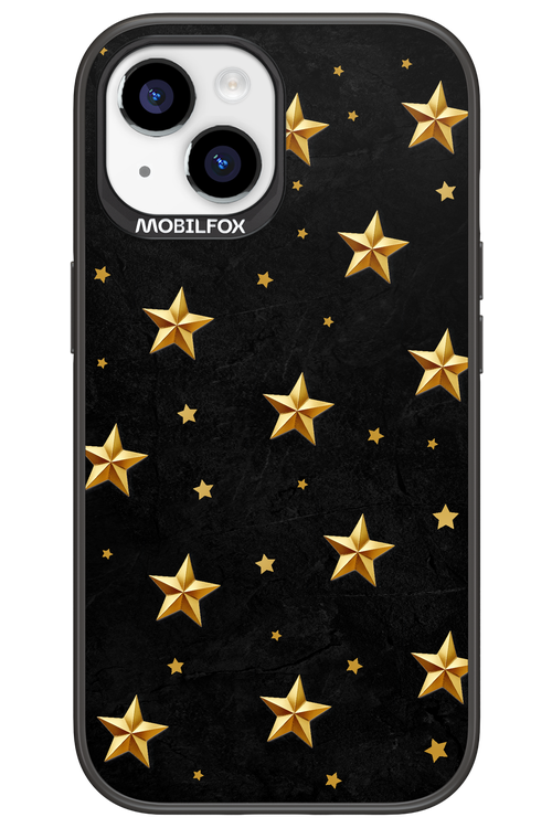 Golden Stars - Apple iPhone 15