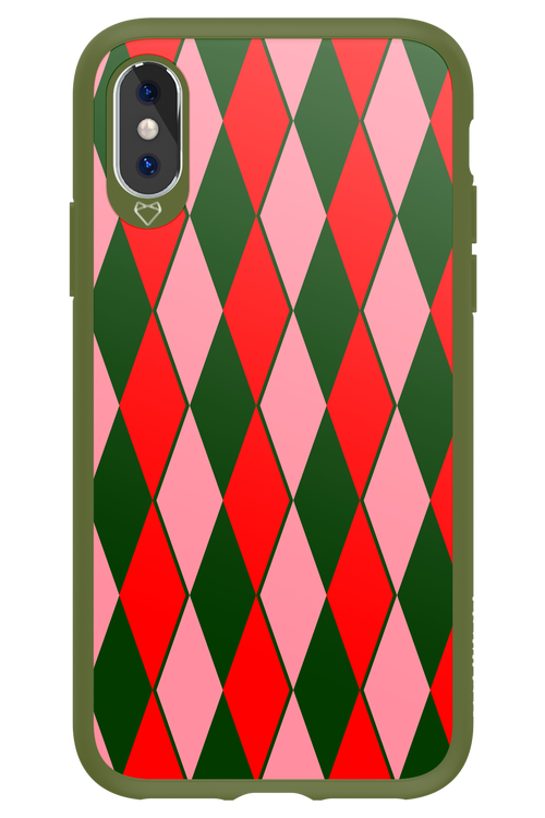Retro Christmas - Apple iPhone XS