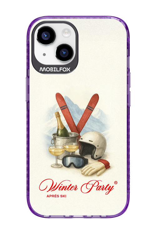 Winter Ski Party - Apple iPhone 14