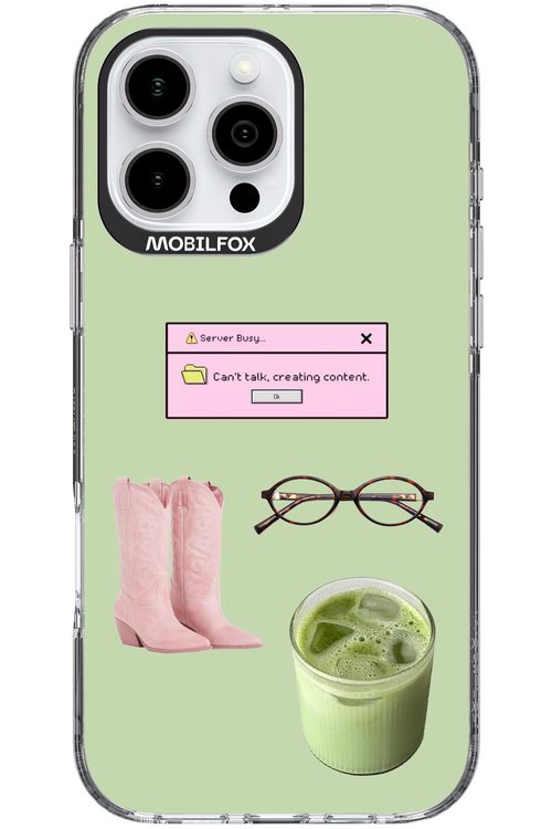 Matcha Babe - Apple iPhone 16 Pro Max