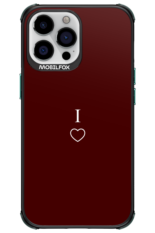 I Burgundia 2.0 - Apple iPhone 13 Pro Max