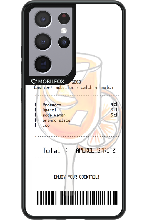 aperol spritz cocktail - Samsung Galaxy S21 Ultra