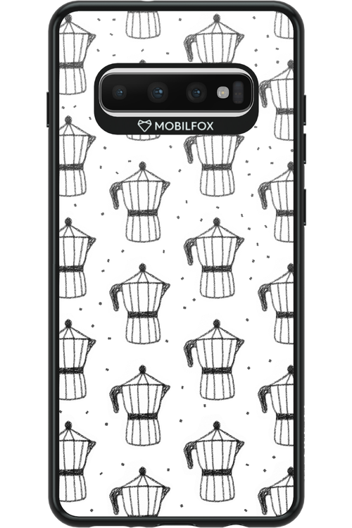 Retro Caffee - Samsung Galaxy S10+