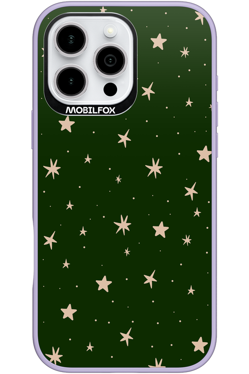 Forest Green Stars - Apple iPhone 16 Pro Max