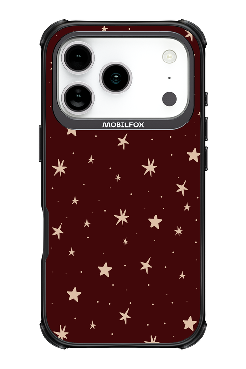 Burgundy Stars - Apple iPhone 17 Pro