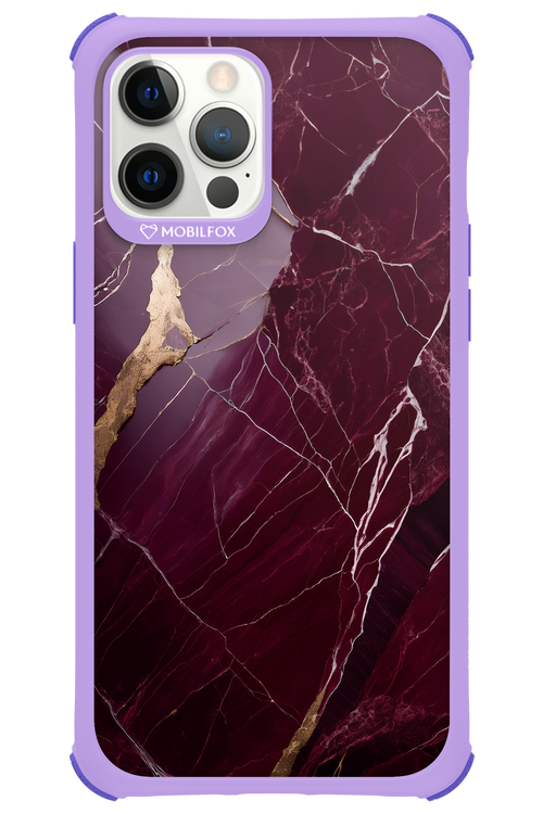 Burgundy Marble 2.0 - Apple iPhone 12 Pro Max
