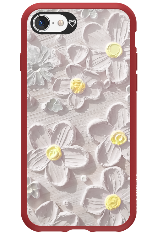 White Flowers 2.0 - Apple iPhone SE 2022