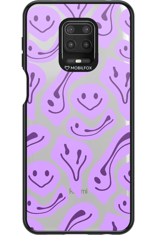 Fluid Smiley Purple - Xiaomi Redmi Note 9 Pro