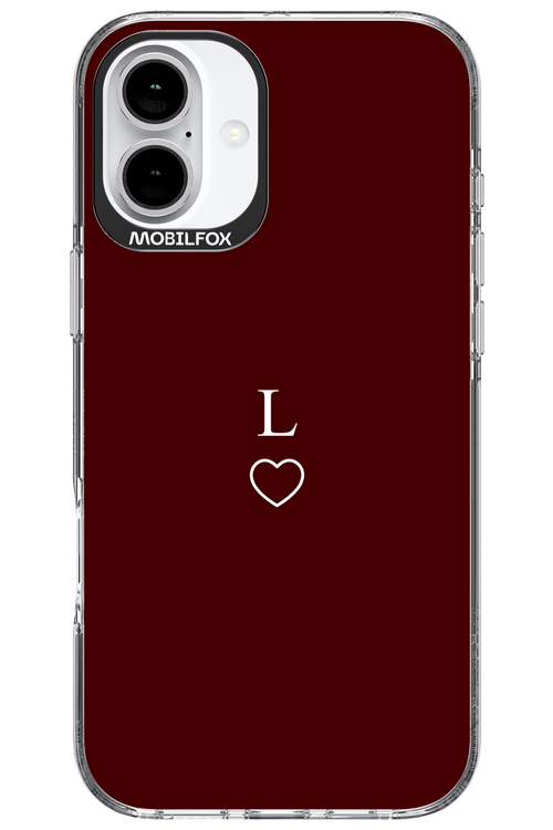 L Burgundia 2.0 - Apple iPhone 16 Plus
