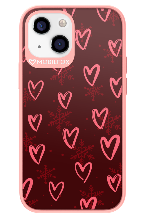 Christmas Hearts - Apple iPhone 13 Mini