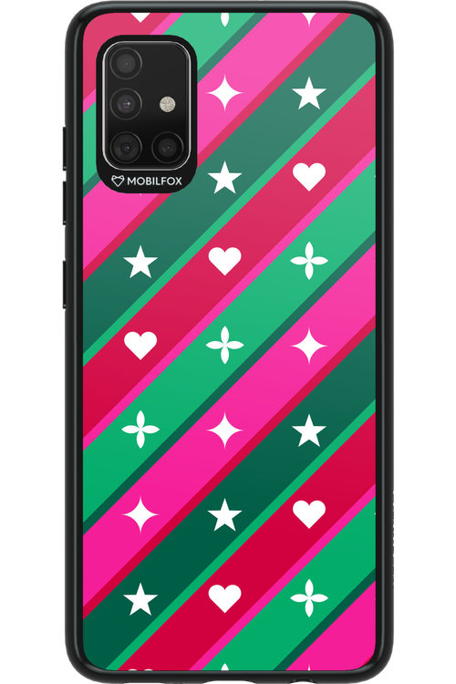 Christmas Stripes - Samsung Galaxy A51