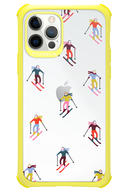 Snow Motion (Transparent) - Apple iPhone 12 Pro