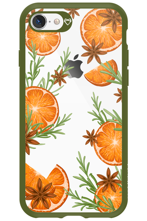 Orange With Star Anise - Apple iPhone 8