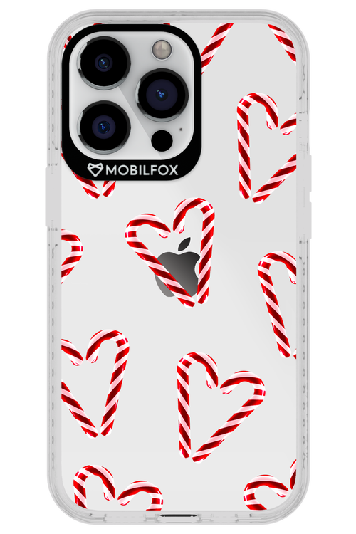 Candy Cane Hearts - Apple iPhone 13 Pro