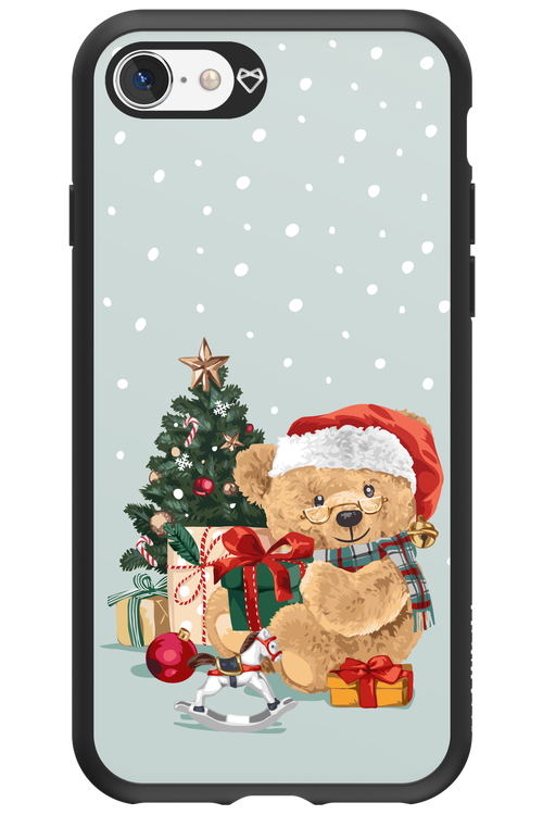 Merry Christmas Bear - Apple iPhone 8