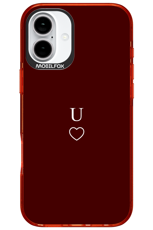 U Burgundia 2.0 - Apple iPhone 16 Plus