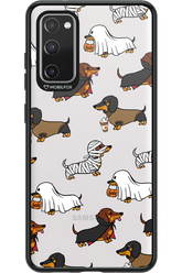 Scary Dachshund (Transparent) - Samsung Galaxy S20 FE