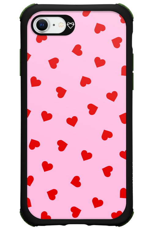 Sprinkle Heart Pink - Apple iPhone SE 2022