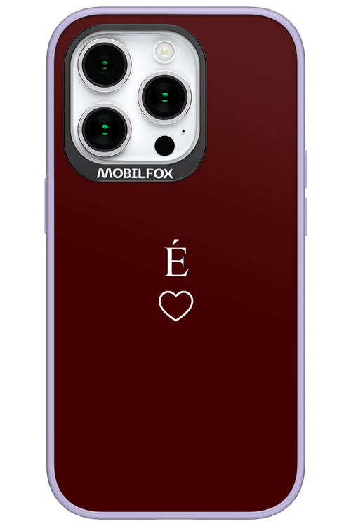 E Burgundia II 2.0 - Apple iPhone 15 Pro