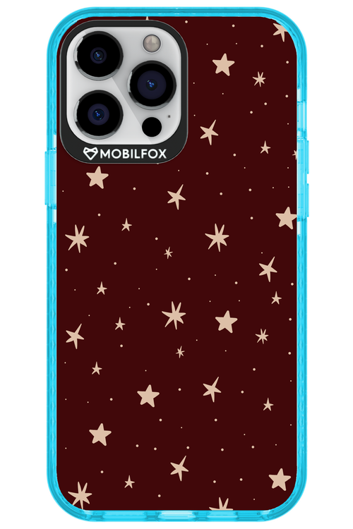 Burgundy Stars - Apple iPhone 13 Pro Max