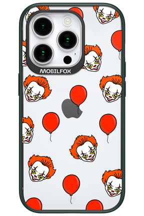 Mystery Clown (Transparent) - Apple iPhone 15 Pro
