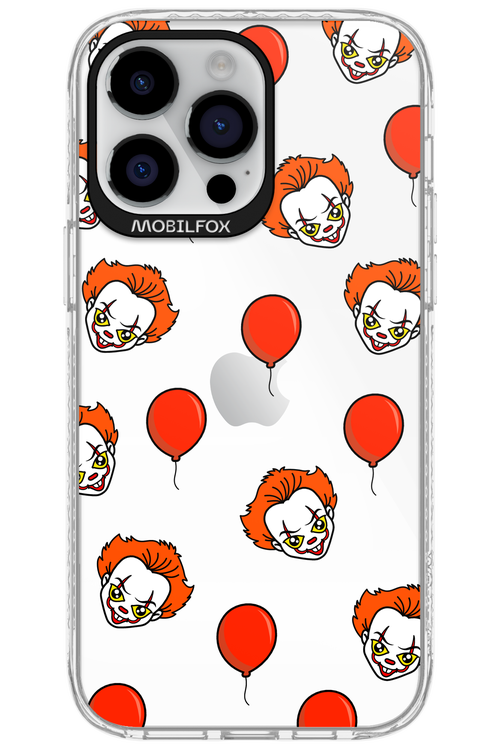 Mystery Clown (Transparent) - Apple iPhone 14 Pro Max