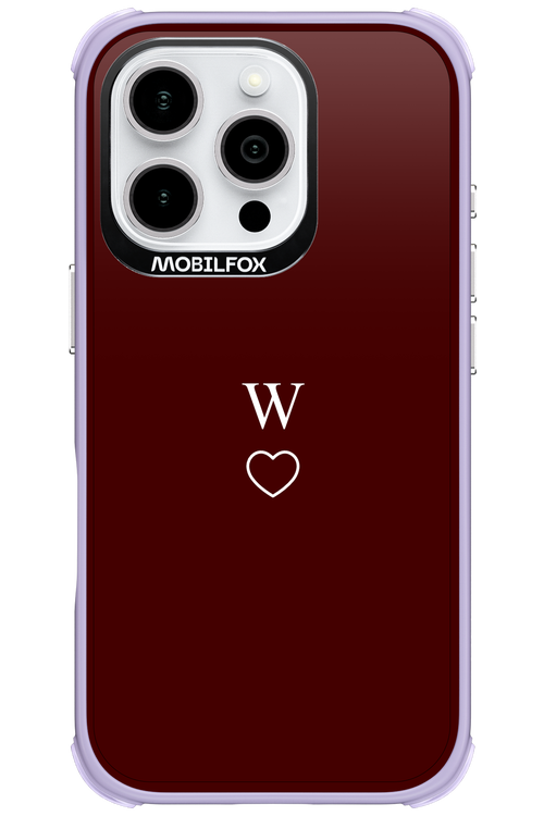 W Burgundia 2.0 - Apple iPhone 16 Pro