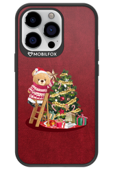 Christmas Bear (Burgundy) - Apple iPhone 13 Pro