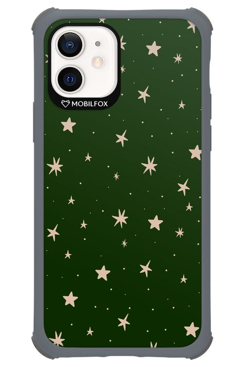 Forest Green Stars - Apple iPhone 12