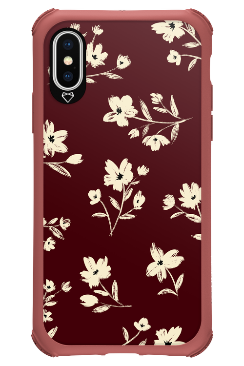 Bloom of Burgundy - Apple iPhone X