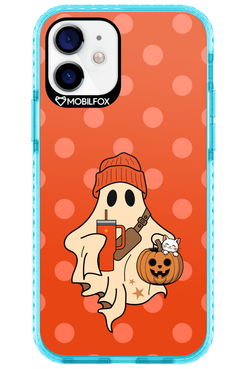 Ghost Girl (Orange) - Apple iPhone 12