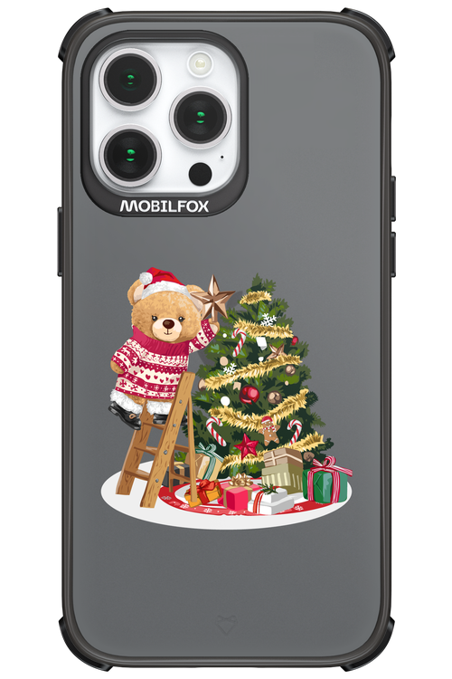Christmas Bear (Transparent) - Apple iPhone 14 Pro Max