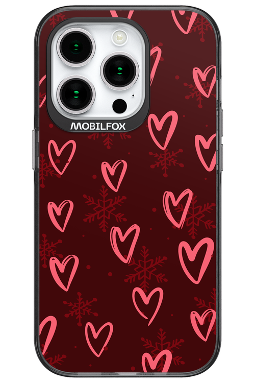 Christmas Hearts - Apple iPhone 15 Pro