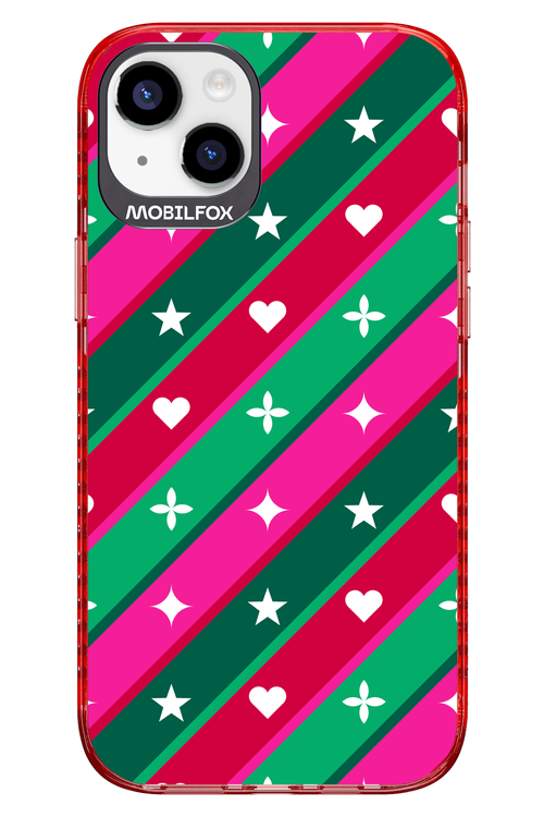 Christmas Stripes - Apple iPhone 14 Plus