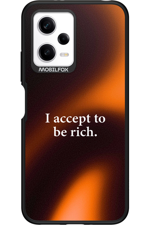 I accept to be rich - Xiaomi Redmi Note 12 5G