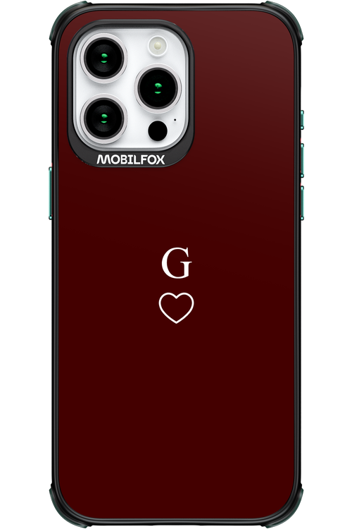 G Burgundia 2.0 - Apple iPhone 15 Pro Max