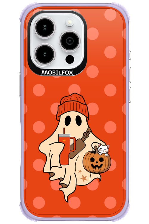 Ghost Girl (Orange) - Apple iPhone 16 Pro
