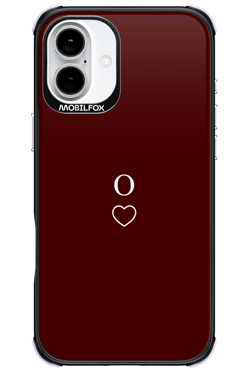 O Burgundia 2.0 - Apple iPhone 16 Plus