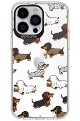Scary Dachshund (Transparent) - Apple iPhone 14 Pro Max