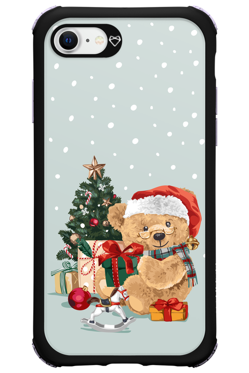 Merry Christmas Bear - Apple iPhone 7