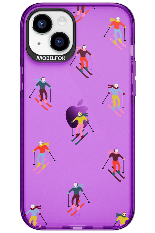 Snow Motion (Transparent) - Apple iPhone 15 Plus