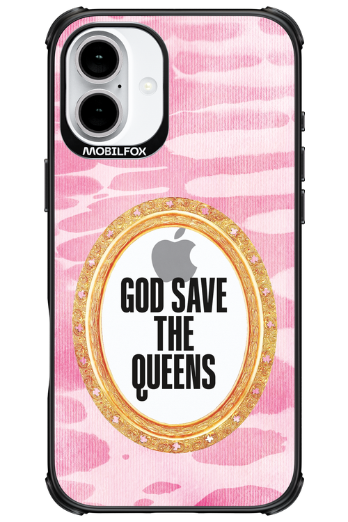GOD SAVE THE QUEENS MIRROR - Apple iPhone 16 Plus