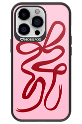 Burgundy Bow - Apple iPhone 13 Pro