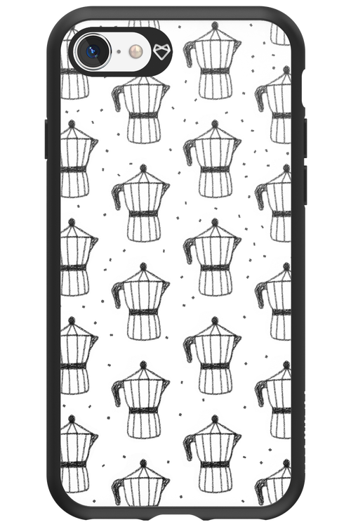 Retro Caffee - Apple iPhone 8
