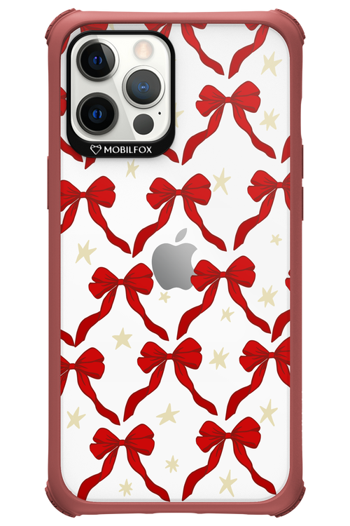 Bow & Stars (Transparent) - Apple iPhone 12 Pro Max