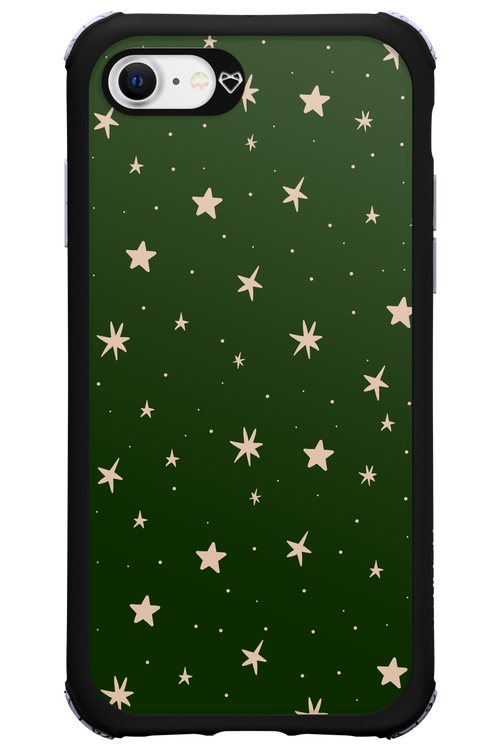 Forest Green Stars - Apple iPhone 8
