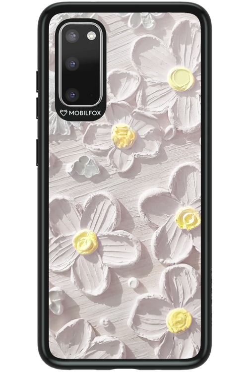 White Flowers 2.0 - Samsung Galaxy S20