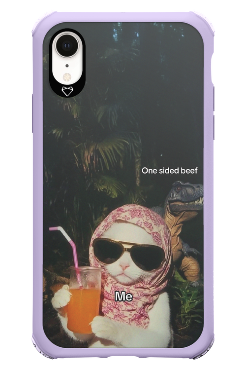 One sided beef - Apple iPhone XR